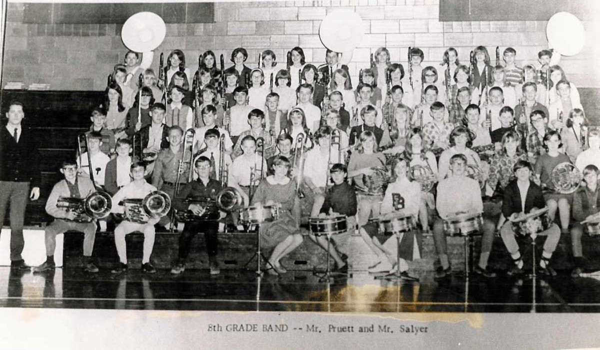 8th Grade Band about 1968