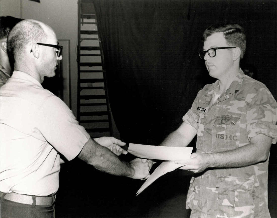WO Langsford and me - 1981