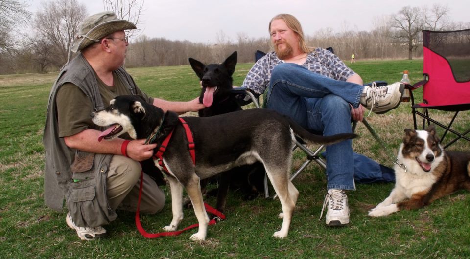 Me, King, Millie, Woody, & Sassy - 2011