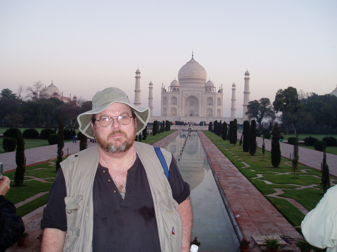 Me at the Taj Mahal - India 2004
