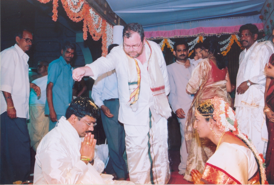 Me at Sri & Supriya's wedding - India 2004