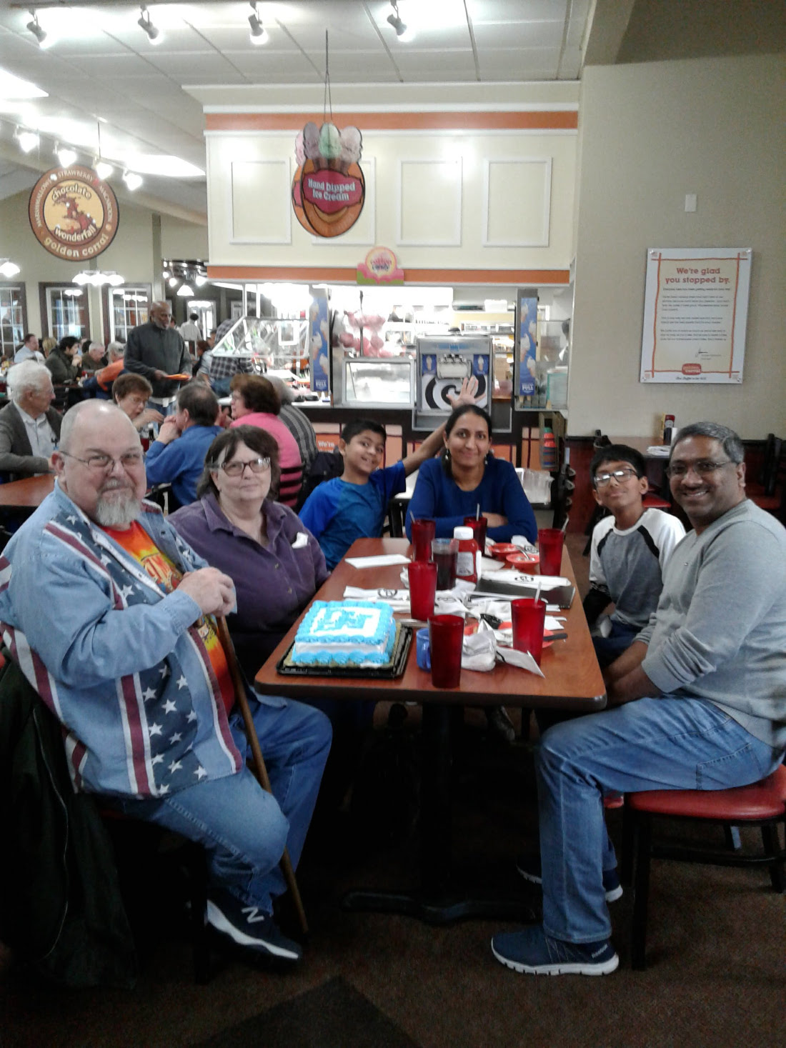 Me, Mary, Arush, Suprya, Krithik, and Sri - 2018