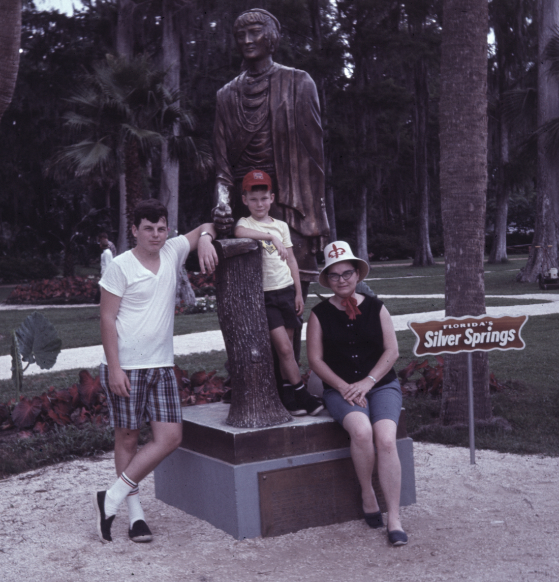Mom, Bruce, and I - about 1967