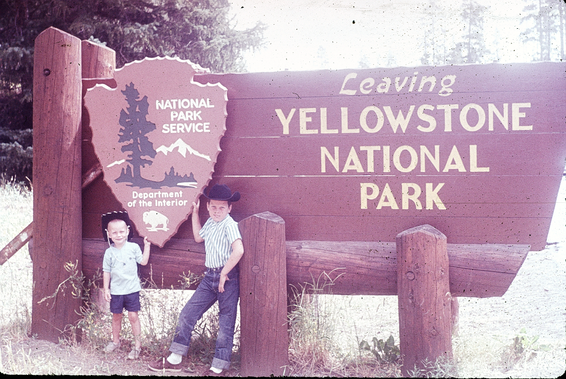 Bruce and I about 1966