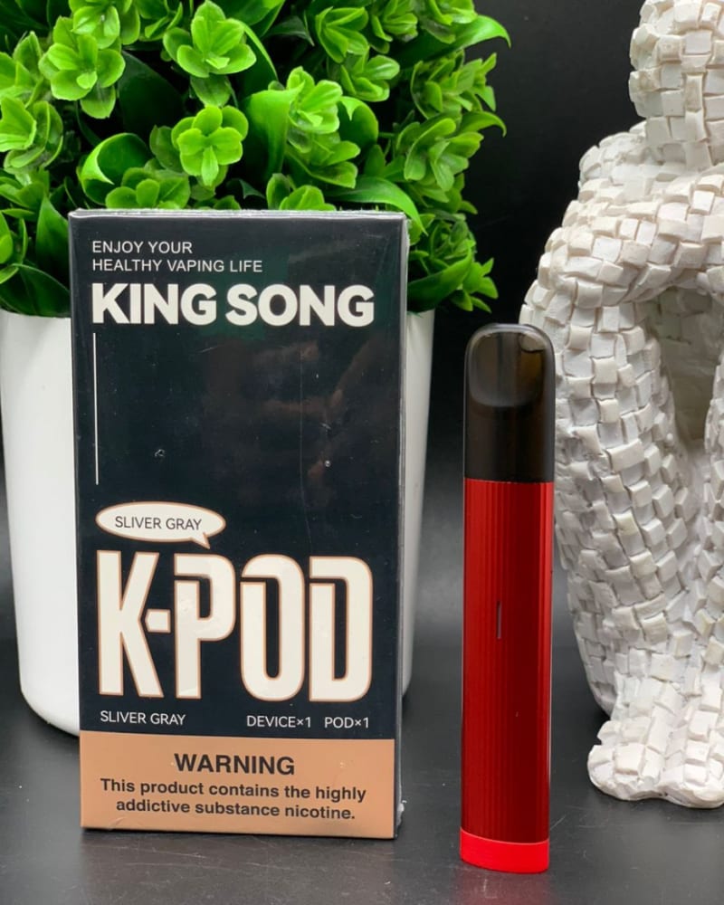 KING SONG K-POD REFILLABLE VAPE | Kazzy Plug Ventures. Tobacco Accessories
