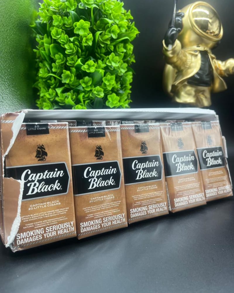 captain black chocolate cigarettes Dark Crema Little Cigars Captain Black Dark Pipe Tobacco