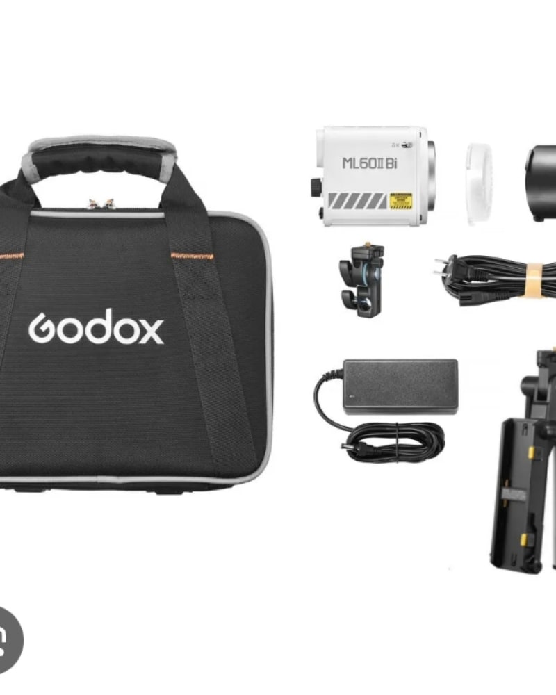 GODOX ML60II Bi Led Light With Battery Holder | OREKXMAKEUPSTORE