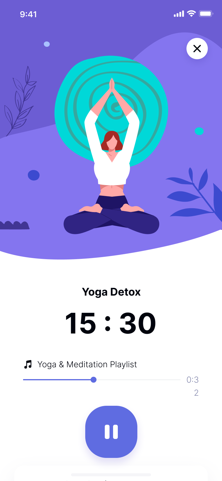 yoga screen