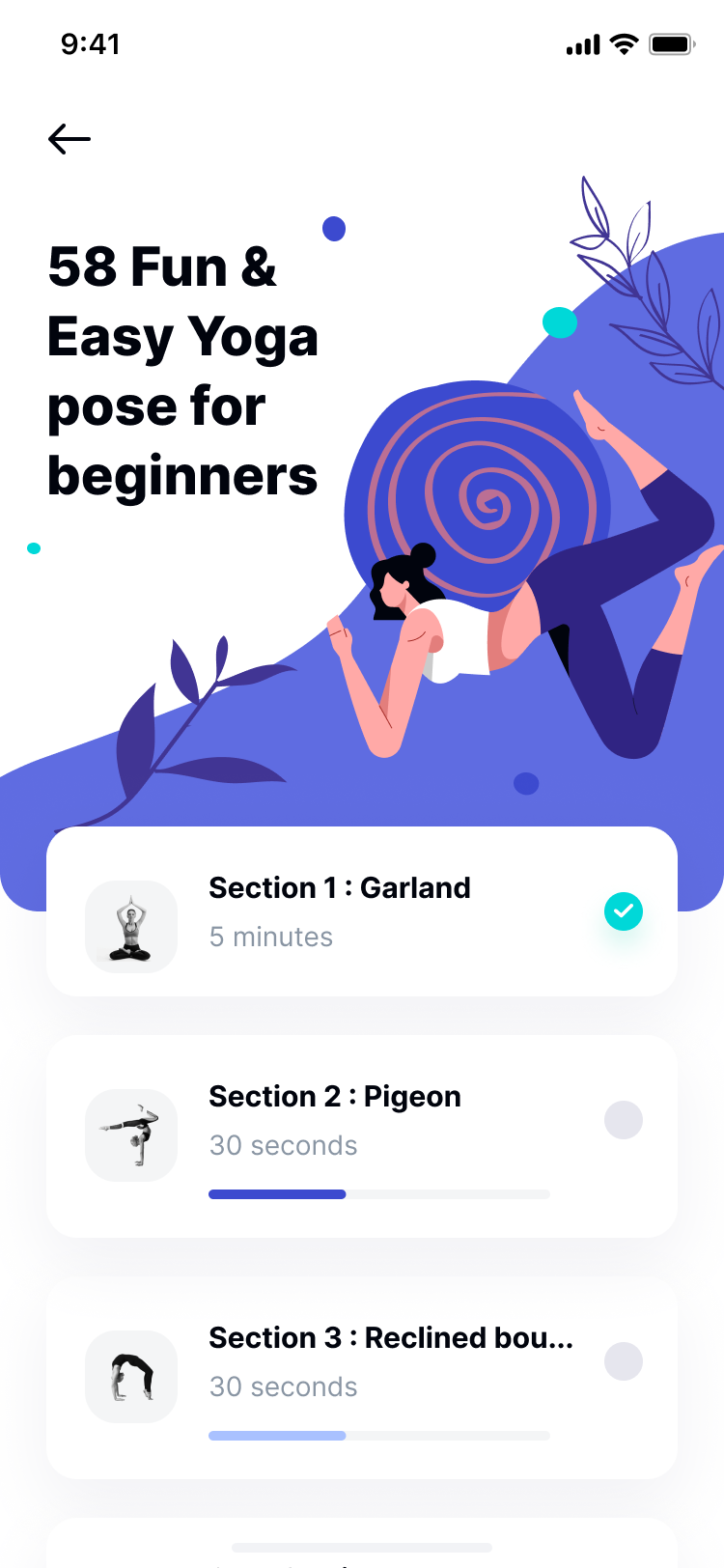 exercise list 