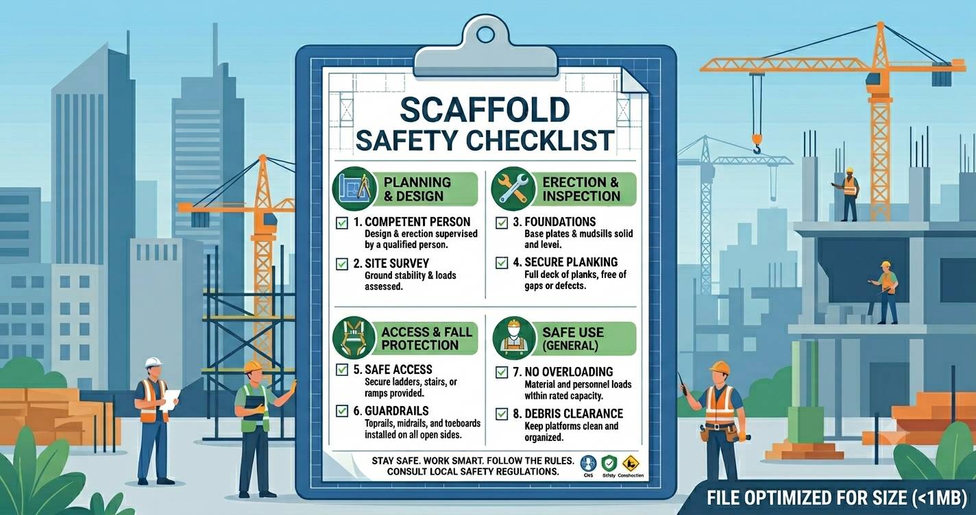 Essential Scaffolding Safety Checklist for Construction Sites