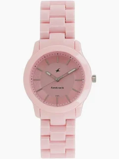 Fastrack Pink Dial Trend Watch