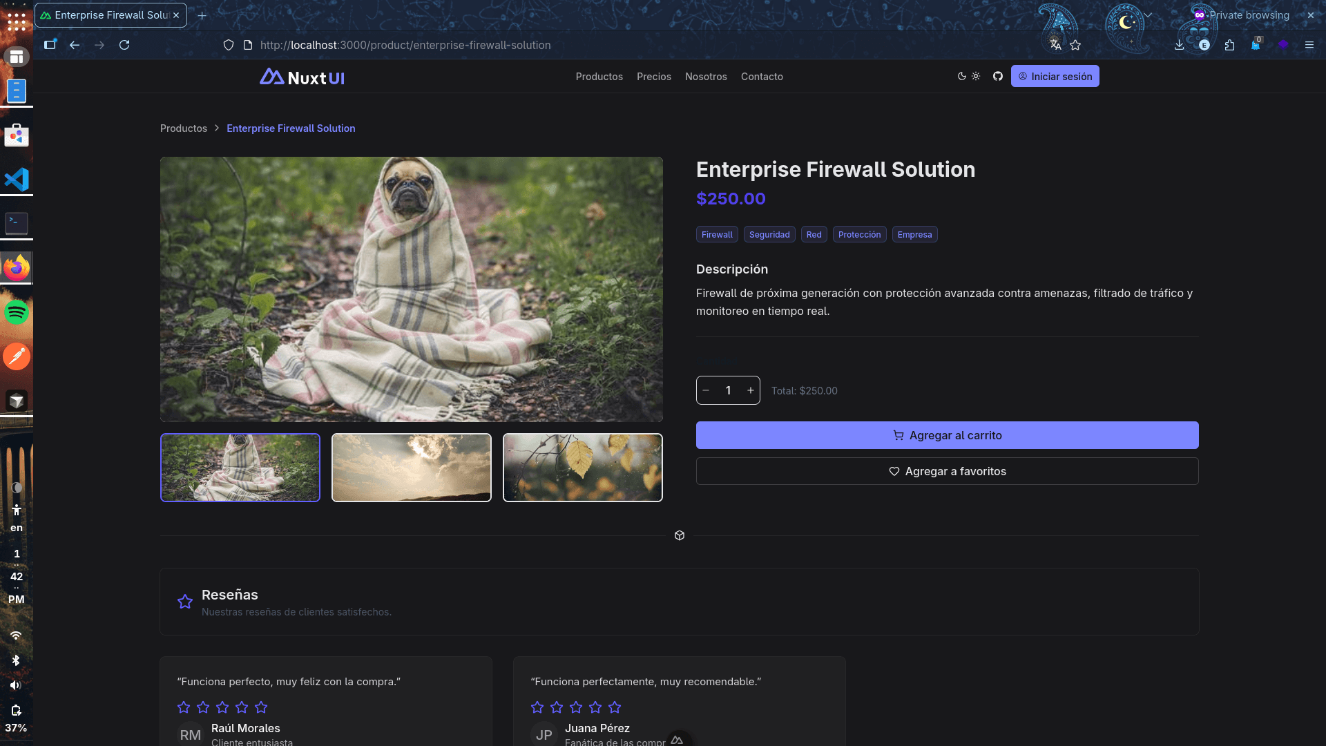 Nuxt PG Website