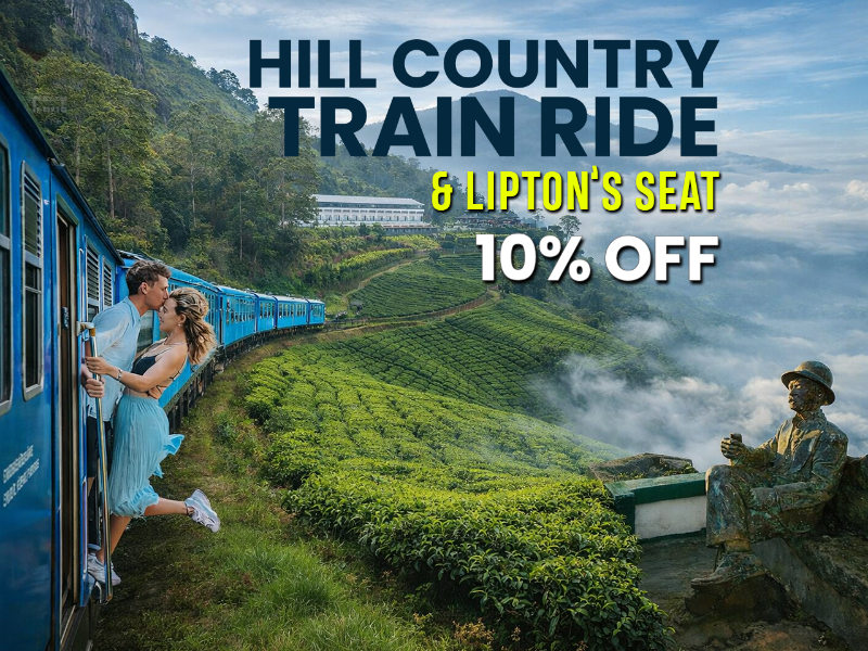 Ella: Hill Country Train Ride & Lipton’s Seat Tuk-Tuk Tour
