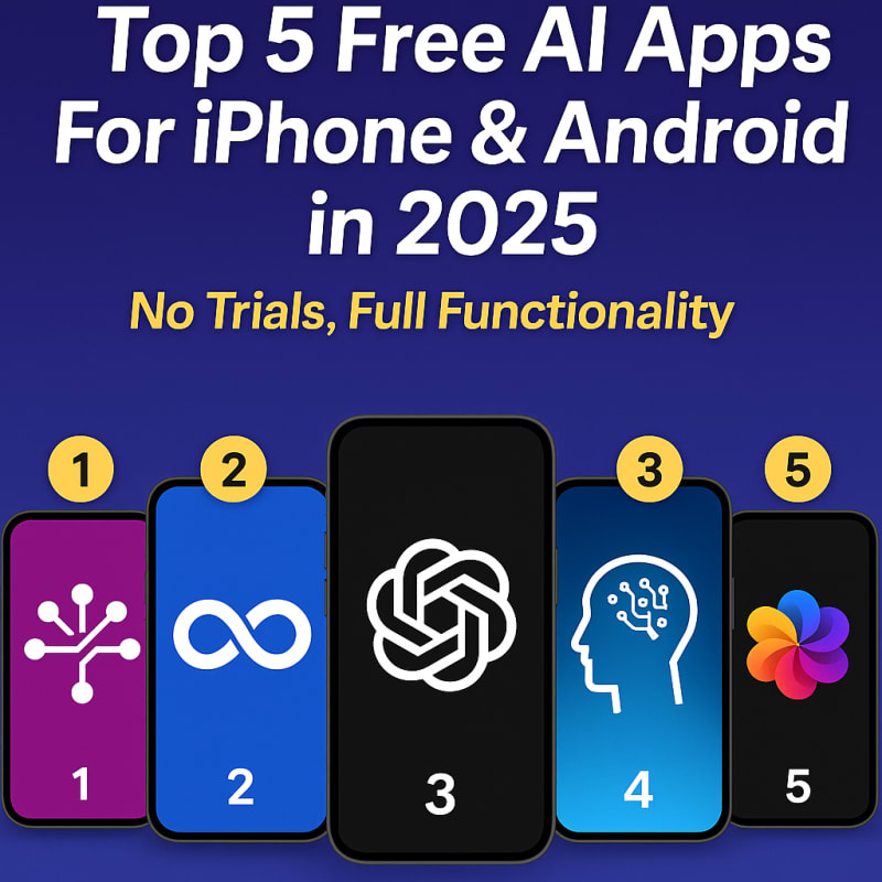Best free AI apps for mobile devices — tools for on-the-go productivity, creativity, and learning