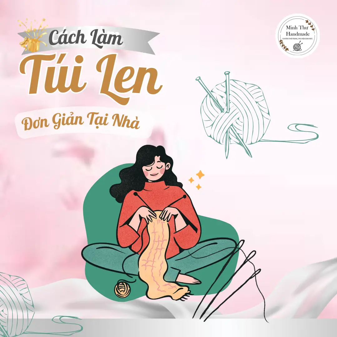 làm túi len