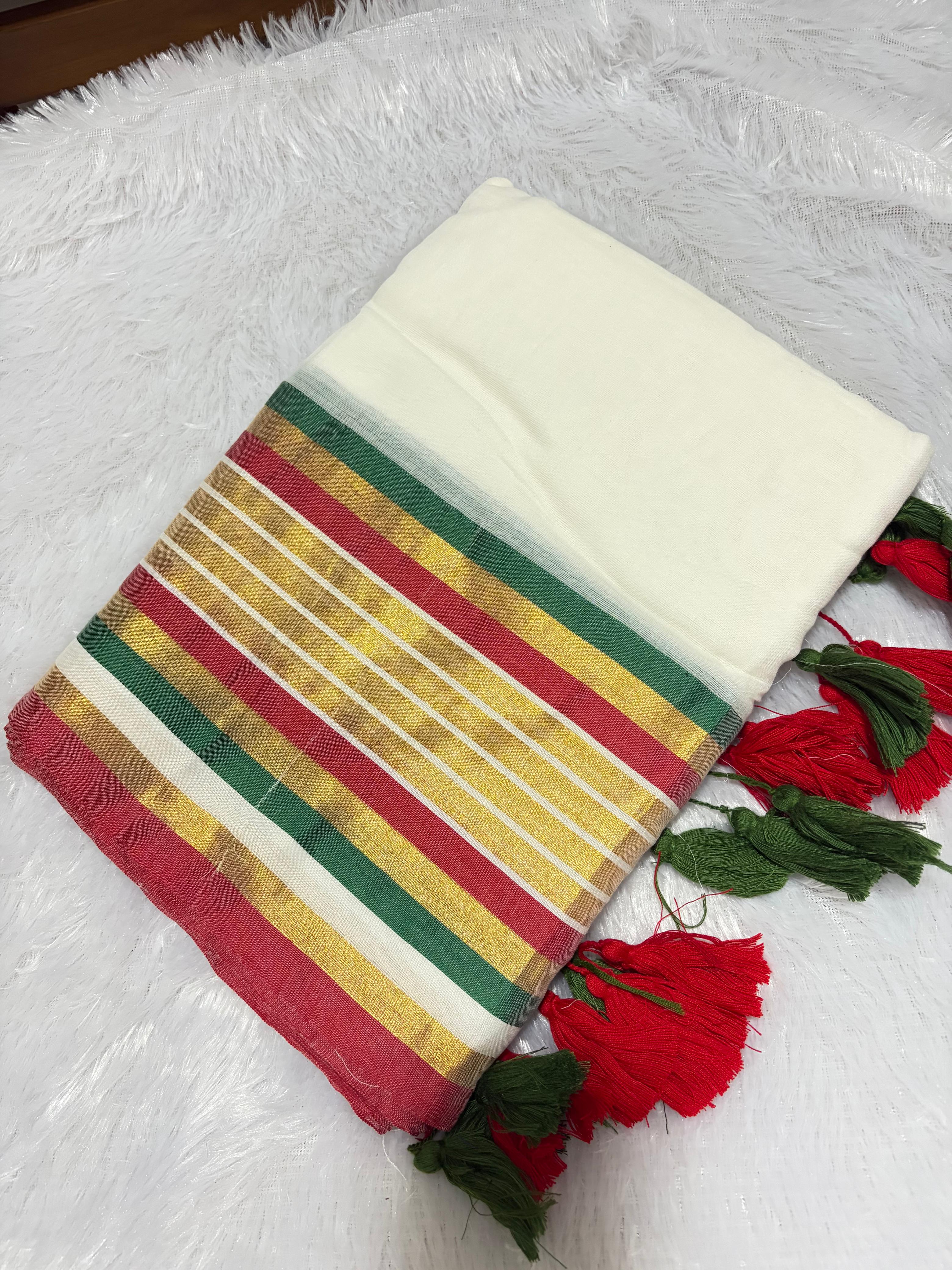 KAVERI-pure 120 count mul cotton,with blouse alternate