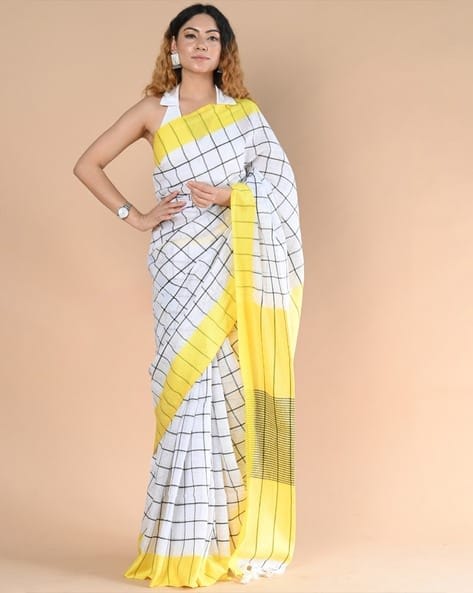 Pure lien by linen saree alternate