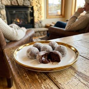 Homemade Chocolate Mochi Recipe with Rich Ganache