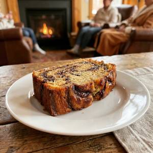 Nutella Swirl Pound Cake