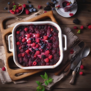 Nutritious Berry Bliss Bake: A New Take on Breakfast
