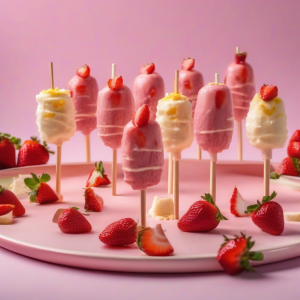 Refreshing Keto Strawberry Cheesecake Pops: A Summer