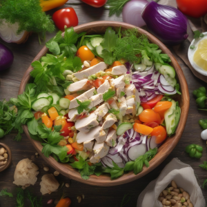 Revitalizing Your Lunch: A Protein-Packed Chicken Salad