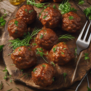 Savory Carnivore Bites: A Simple Meatball Recipe
