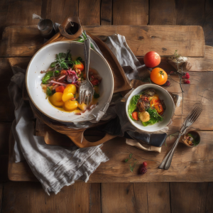 Soft Tart with White Chocolate Cream and Strawberries