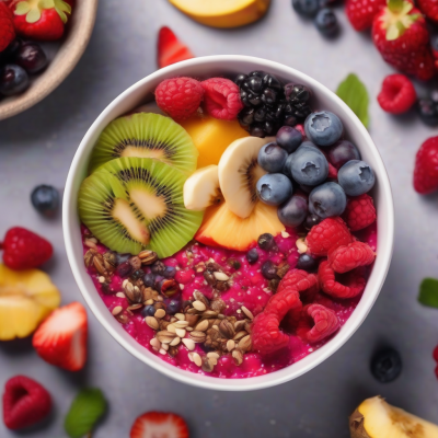 Refreshing Berry Protein Bowl: A Wholesome Morning Treat