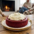 Red Velvet Cheesecake Recipe with Whipped Cream To