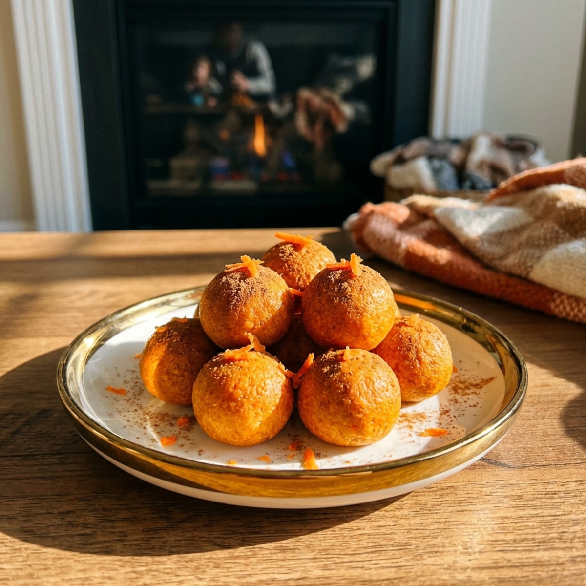 Keto Carrot Cake Protein Bites - Irresistible Snack
