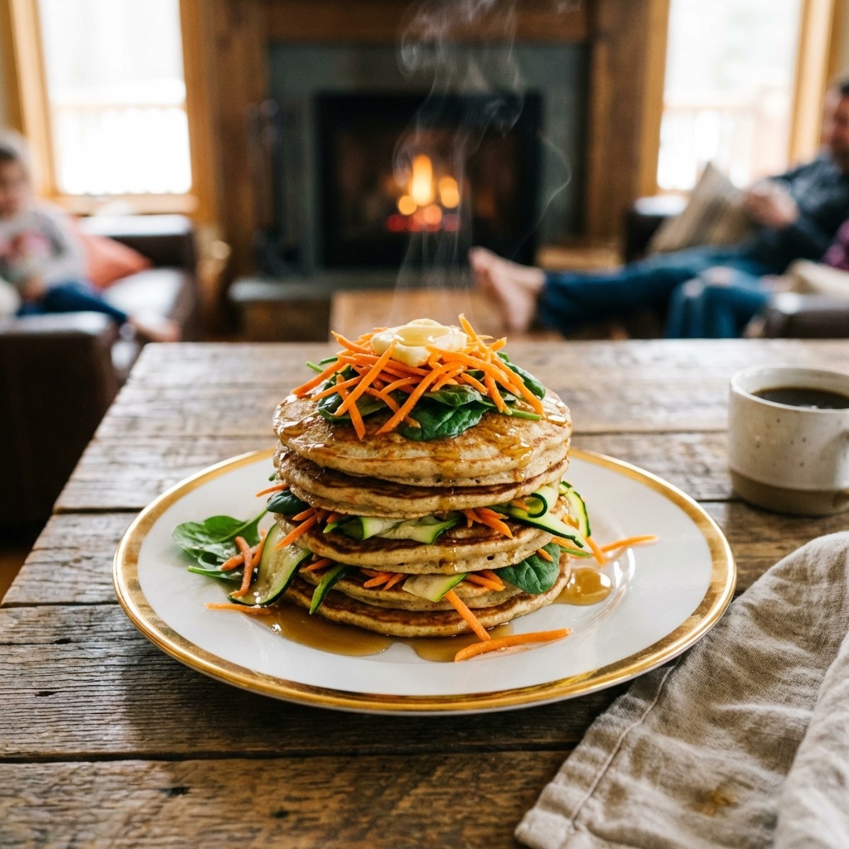 Healthy Veggie Pancakes for a Tasty Breakfast Boost