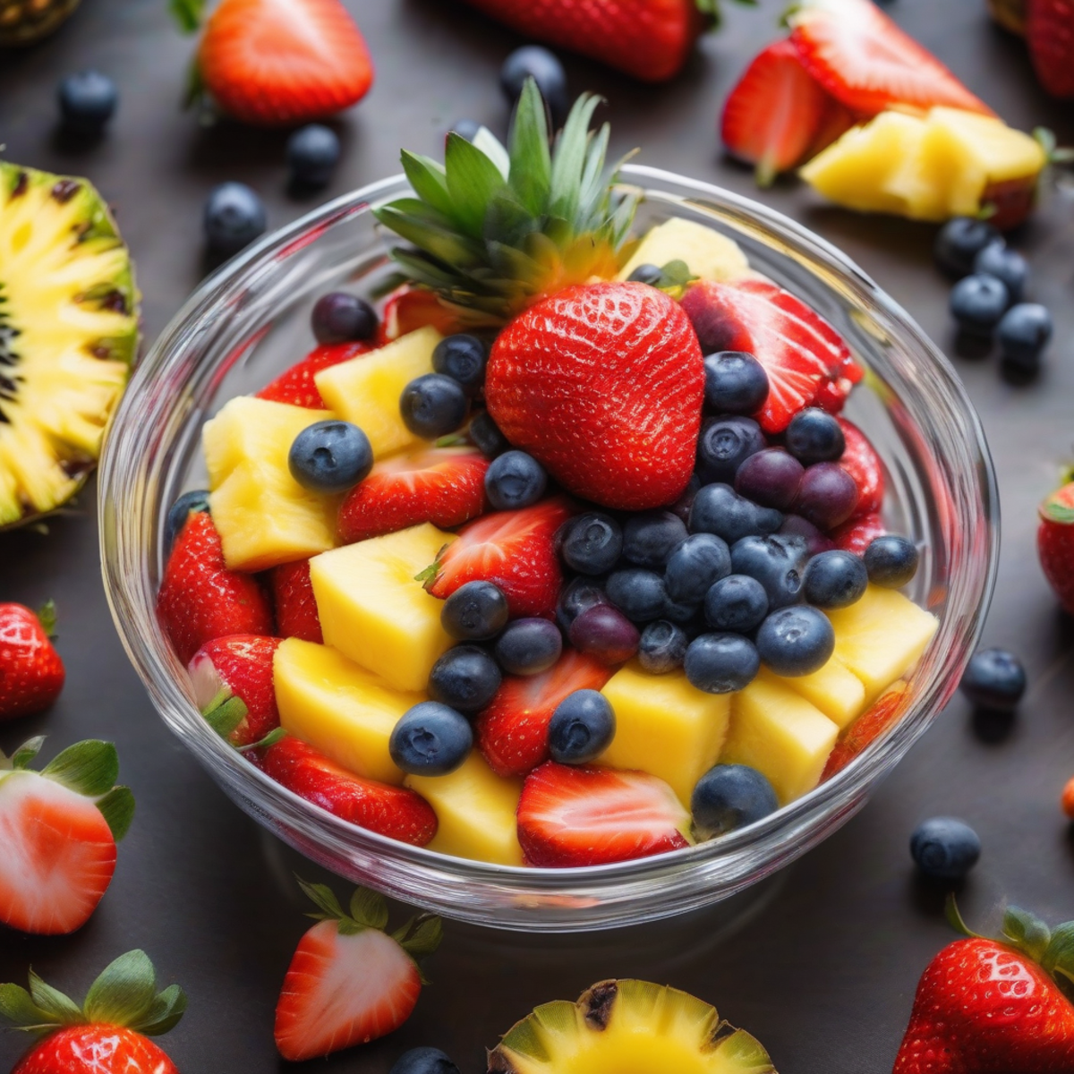 Vibrant Summer Fruit Medley: A Festive Delight