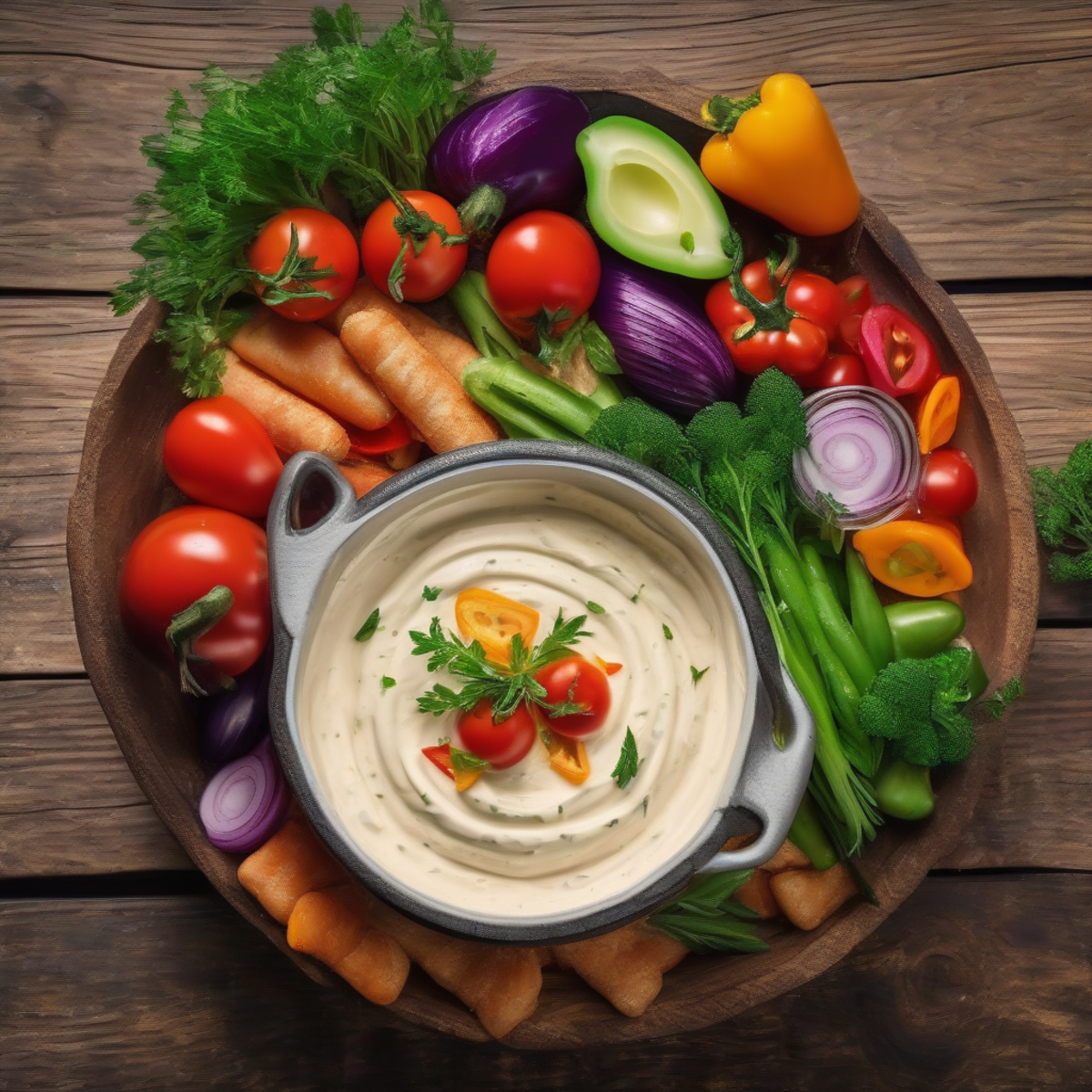 Zesty Herb Cream Cheese Dip