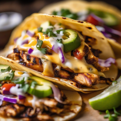 Grilled Mediterranean Chicken Tacos for Flavor Lovers