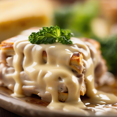 Chicken Alfredo (Healthy Version)