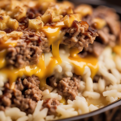 Ground Turkey Rice Bowl