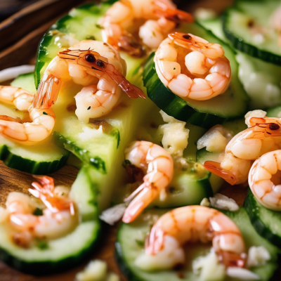 Cucumber Shrimp Salad