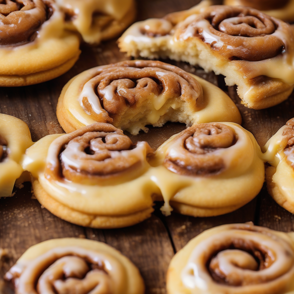 Cinnamon Roll Sugar Cookies