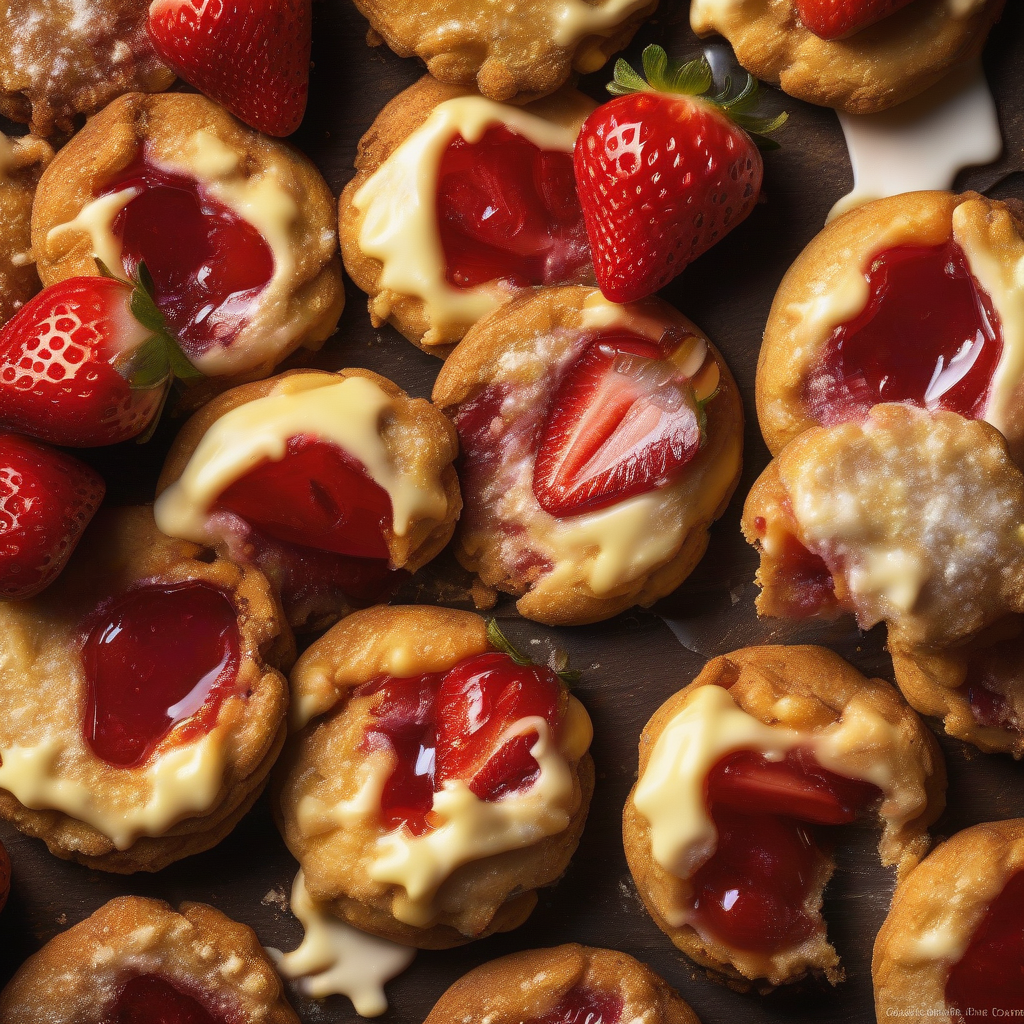 Irresistible Strawberry Kiss Cookies Recipe