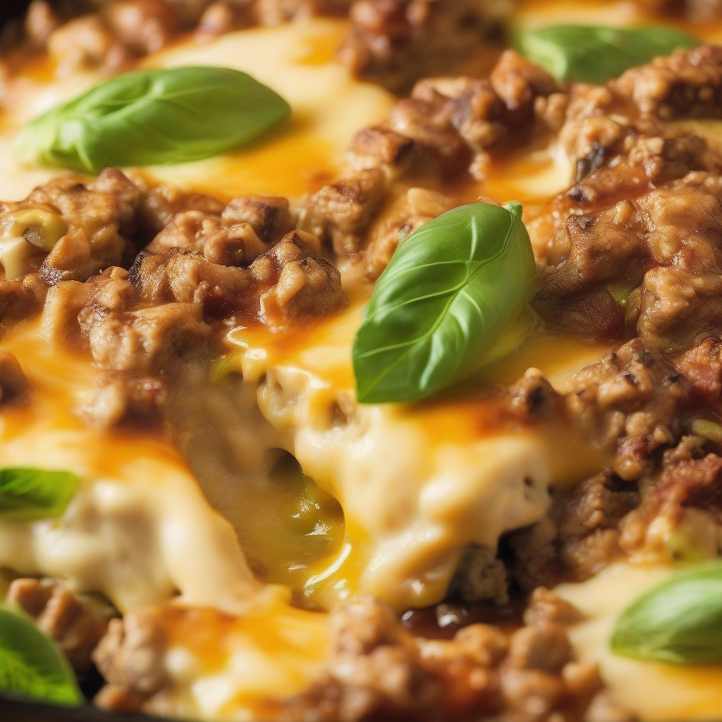 Ground Turkey and Zucchini Skillet