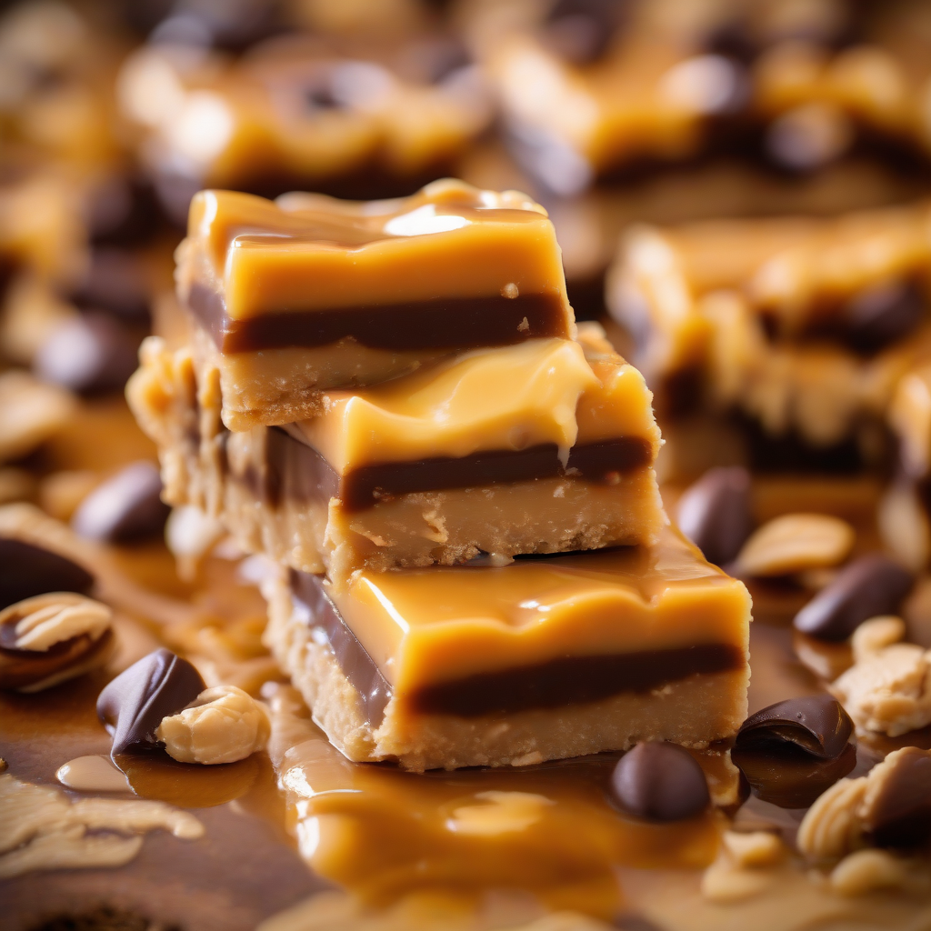No-Bake Peanut Butter Bars