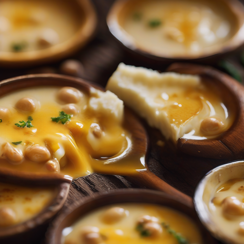 Garlic Chickpea Soup