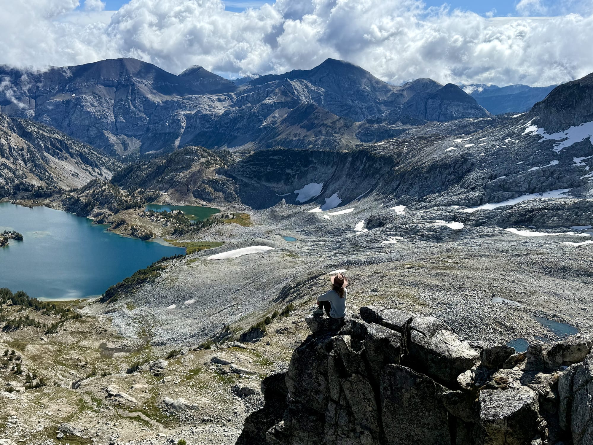 Amanda Carson in the Wallowa Mountains, Oregon
