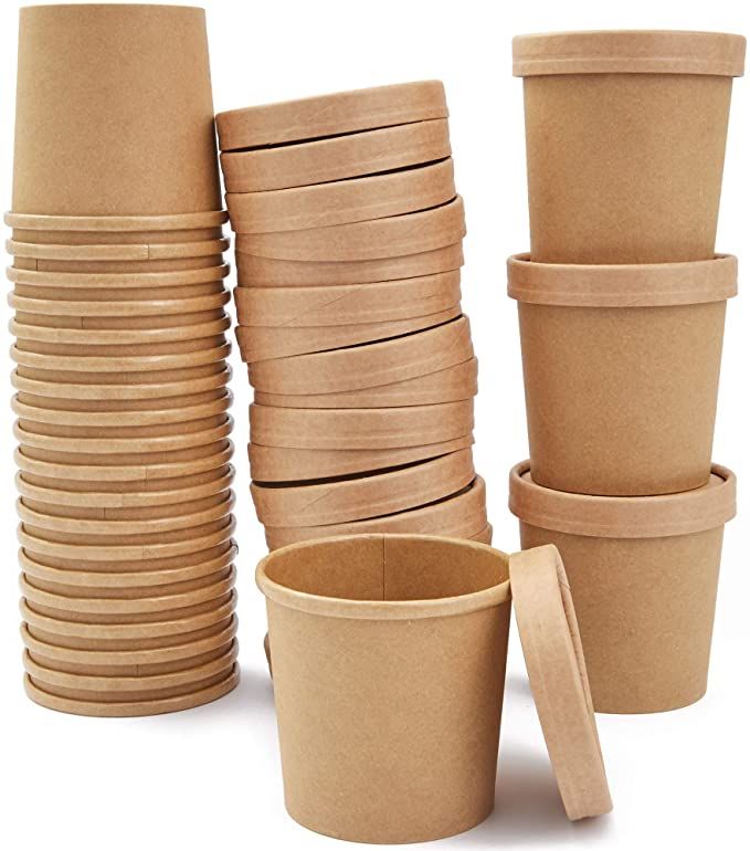 Pan 8OZ Kraft Soup Bowl