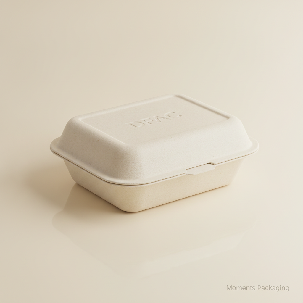 DFAC Clamshell Biodegradable Box 600ml