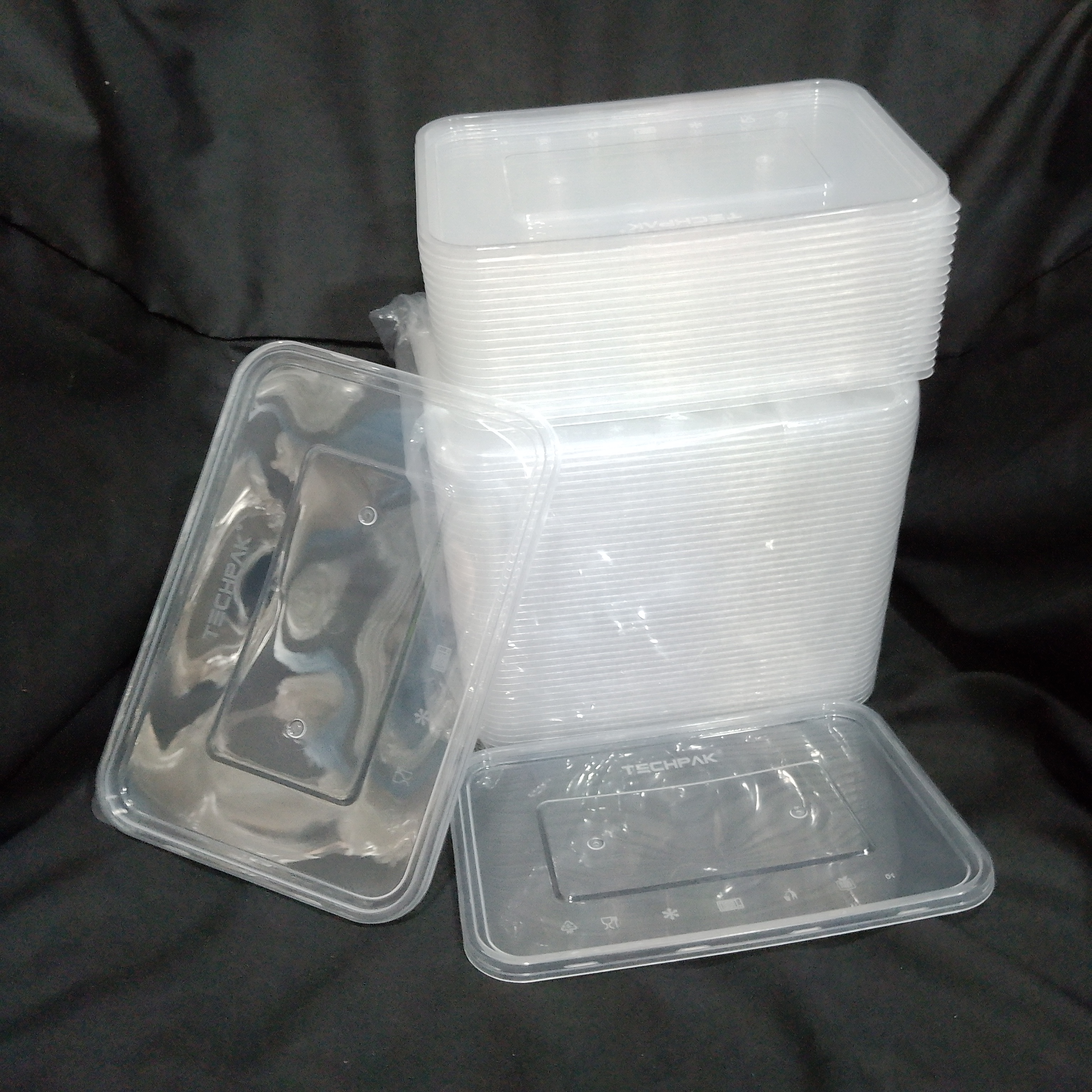 Tech Ir 500ML/750ML/1000ML Clr Lid