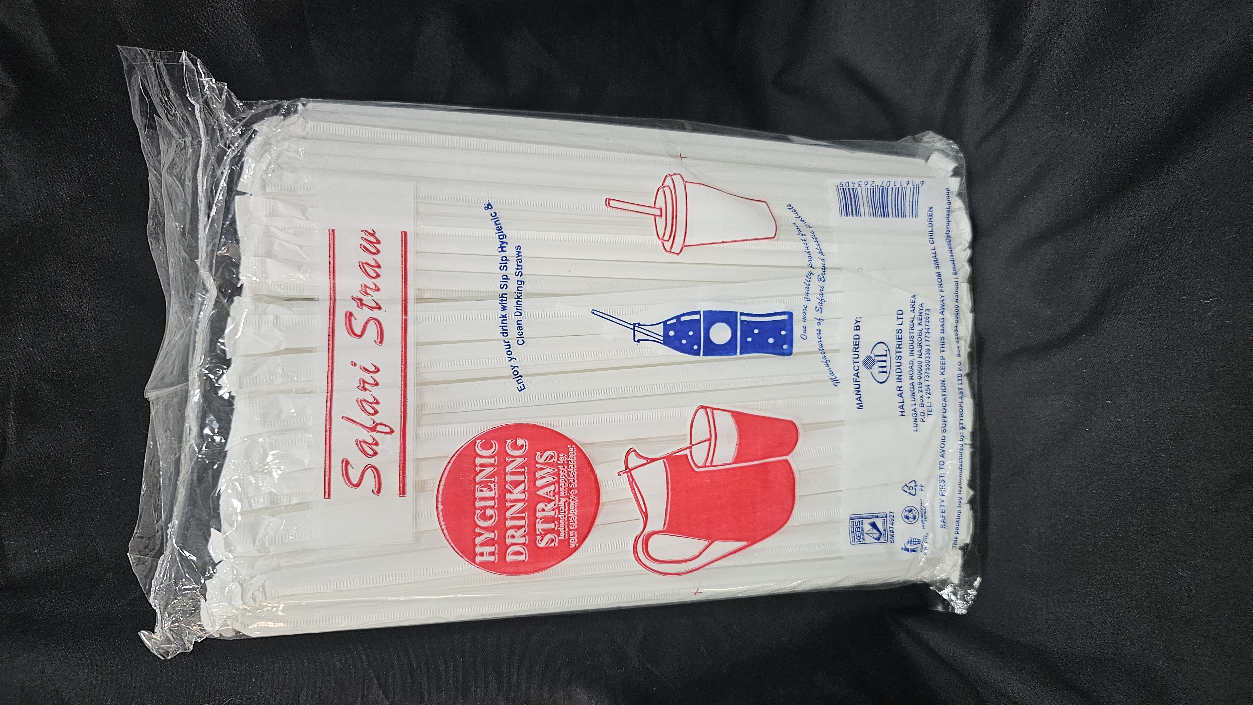 Safari Clr Straws
