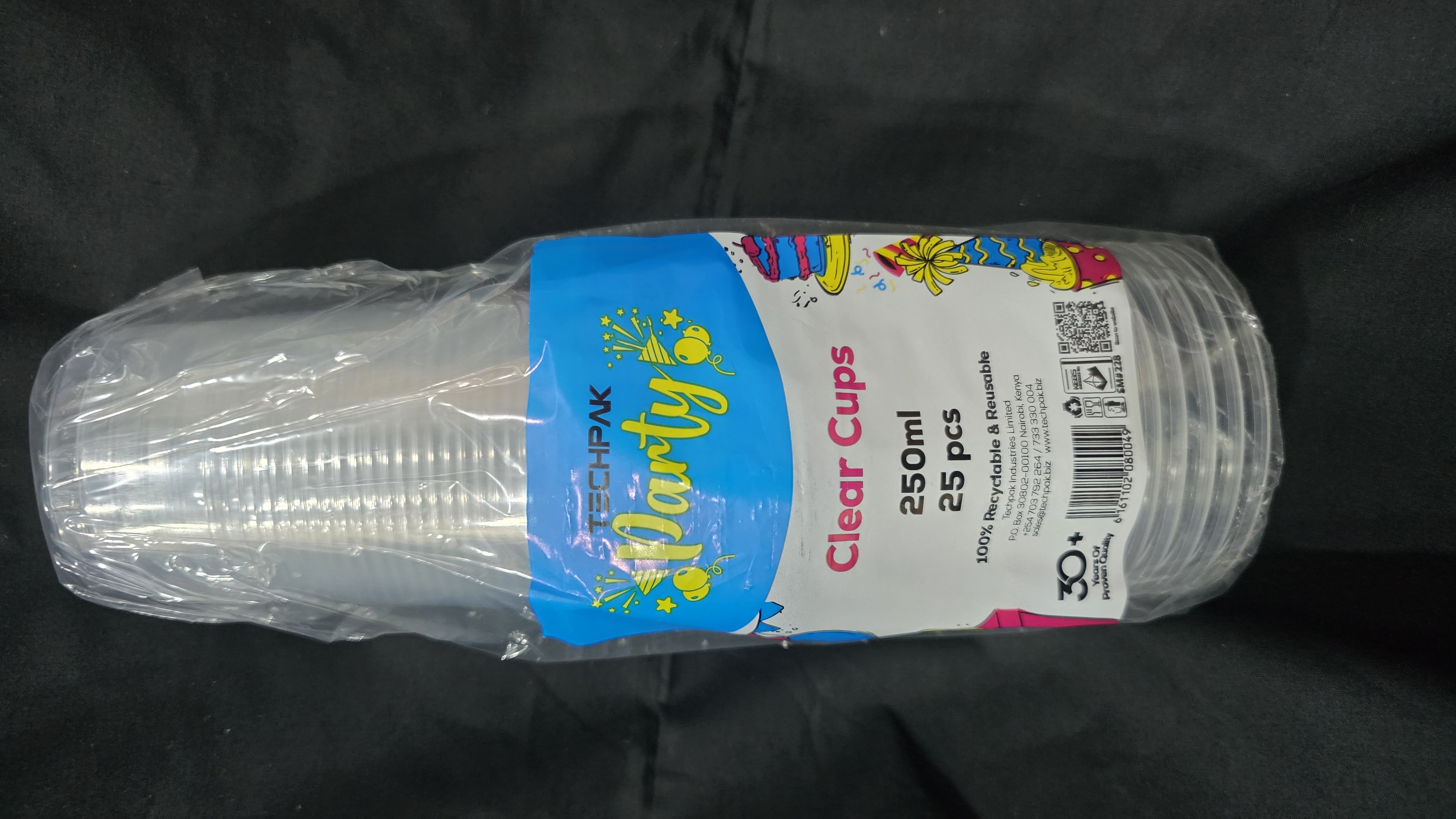 Tech 82/250 Clear Cup