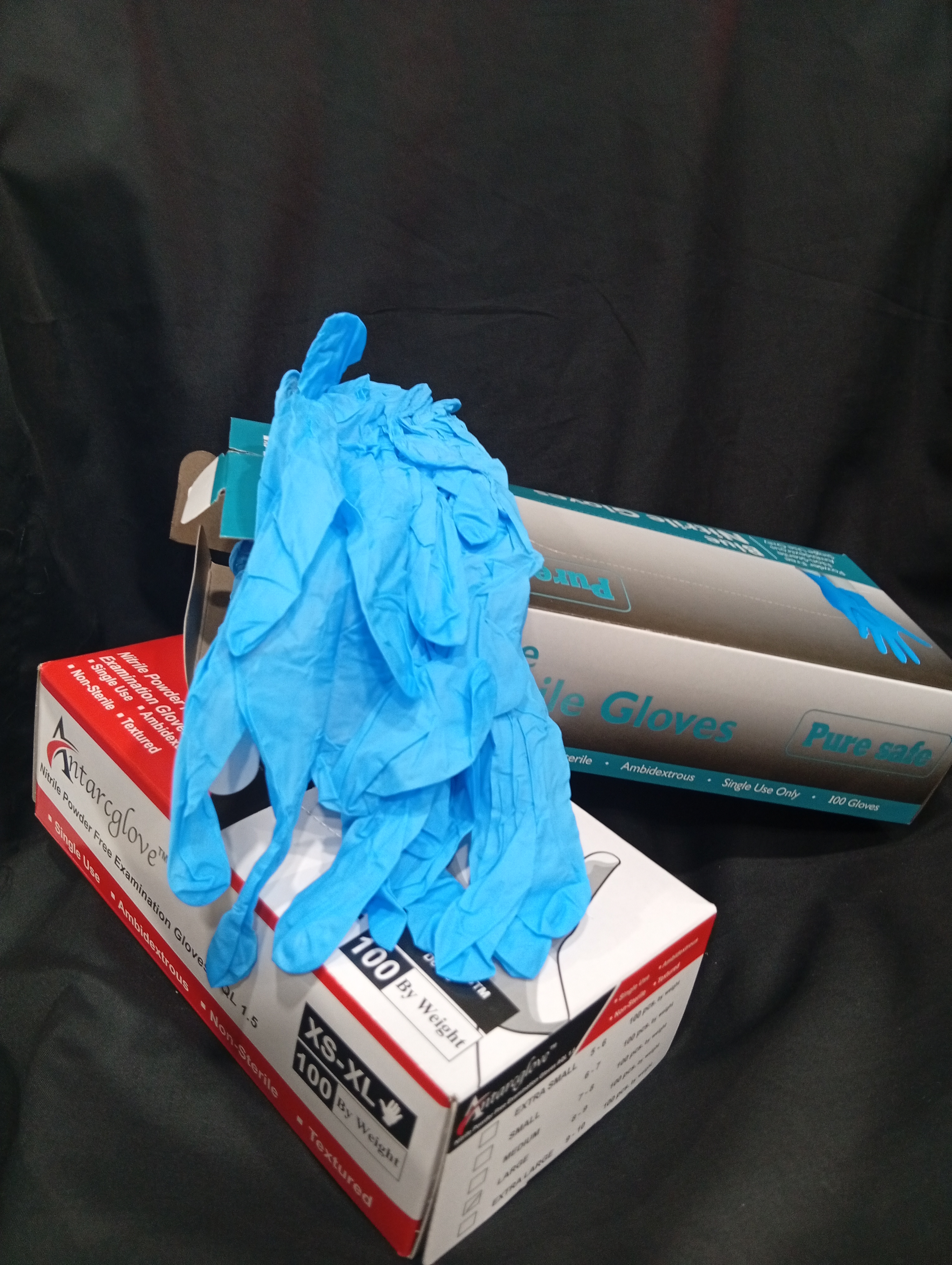 Proto Nitrile Blue Gloves